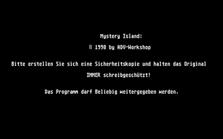 Large screenshot of Mystery Island