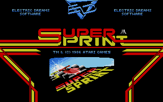 Large screenshot of Super Sprint