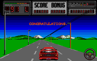 Large screenshot of Crazy Cars 2