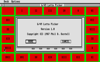 Large screenshot of Lotto Picker