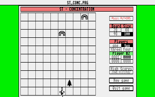 Screenshot of ST Concentration