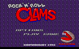 Screenshot of Rock 'n' Roll Clams