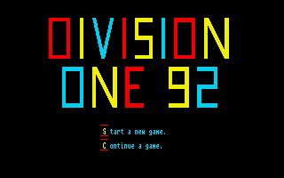 Thumbnail of other screenshot of Division One 92