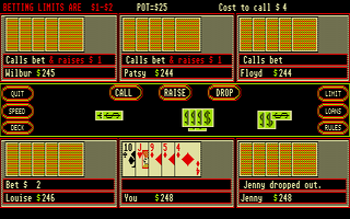 Large screenshot of Poker Night