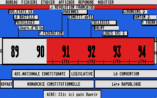 Large screenshot of Chrono-Logique De La Révolution Française