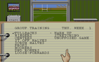 Thumbnail of other screenshot of Rugby League Coach