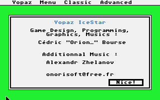 Screenshot of Yopaz IceStar