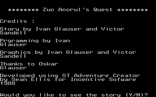 Thumbnail of other screenshot of Zuc Accruls Quest