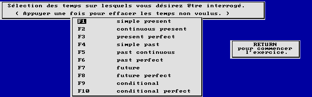 Thumbnail of other screenshot of Didact English / La Concordance Des Temps (Collège)
