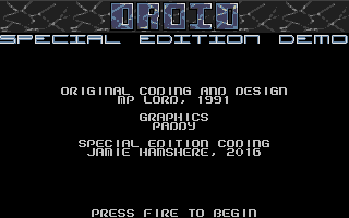 Large screenshot of Droid - Special Edition