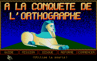 Screenshot of Conquête De L'Orthographe, À La - CM1-CM2