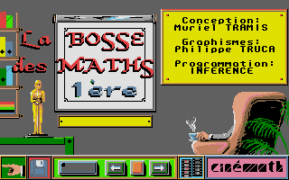 Large screenshot of Bosse des Maths 1ere, La