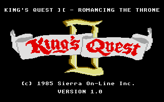 Large screenshot of King's Quest 2 - Romancing the Throne