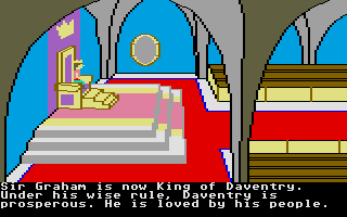 Large screenshot of King's Quest 2 - Romancing the Throne