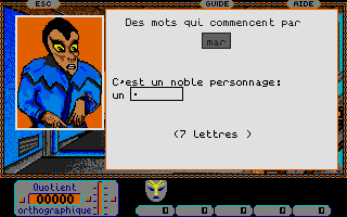 Large screenshot of Conquête De L'Orthographe, À La - 4e/3e