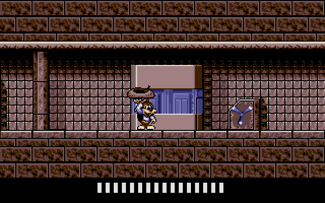 The game completely changes from look when you enter the subway system in level 5.