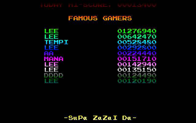 Large screenshot of Supa Zazai Da