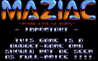 Large screenshot of Maziac