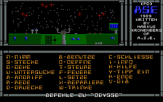 Screenshot of Abenteurer Die Weltraum Odysse
