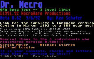 Large screenshot of Dr. Necro