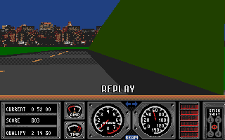 Screenshot of Race Drivin'