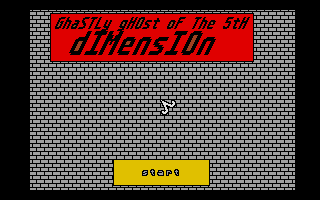 Large screenshot of Ghastly Ghost of the 5th Dimension
