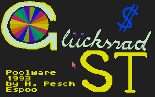Large screenshot of Glucksrad ST