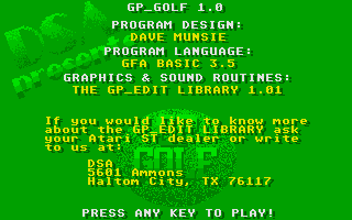 Thumbnail of other screenshot of GP Golf