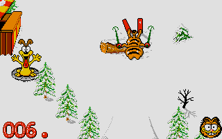 Large screenshot of Garfield - Winter's Tail