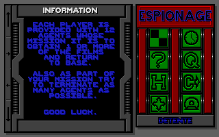 Large screenshot of Espionage