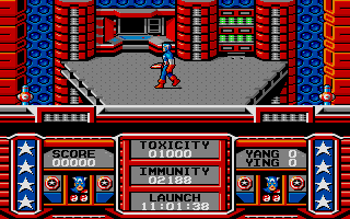 Large screenshot of Captain America In The Doom Tube Of Dr. Megalomann