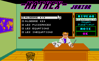 Large screenshot of Mathex Junior - 4e-3e