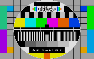 Large screenshot of Mapel Broadcasting Corporation