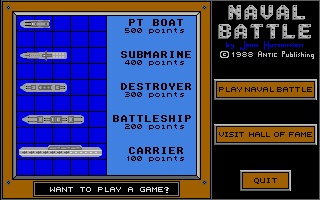 Thumbnail of other screenshot of Naval Battle