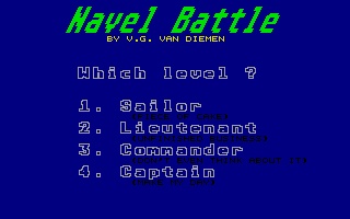 Screenshot of Naval Battle