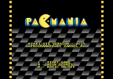 Screenshot of Pacmania - STe