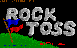 Large screenshot of Rock Toss