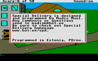 Screenshot of Special Delivery