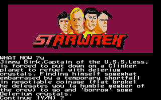 Screenshot of Starwrek