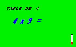 Large screenshot of Tables De Multiplication