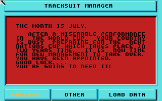 Thumbnail of other screenshot of Tracksuit Manager 90 - 1990-91 Season