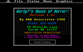 Thumbnail of other screenshot of Wertys House of Horror