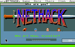 Screenshot of Nethack