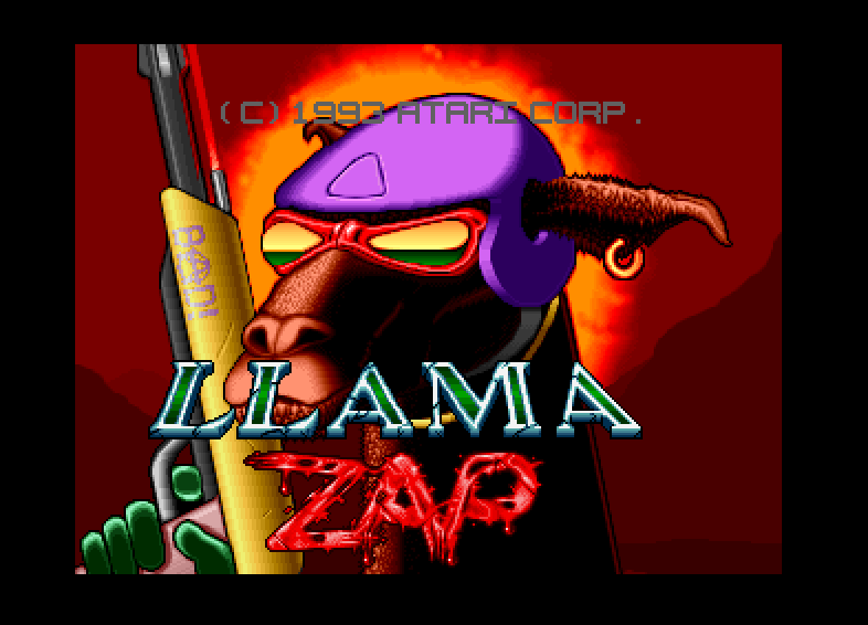 Large screenshot of Llamazap