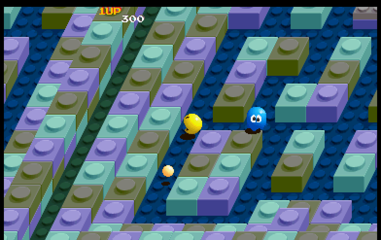 Large screenshot of Pacmania Extended