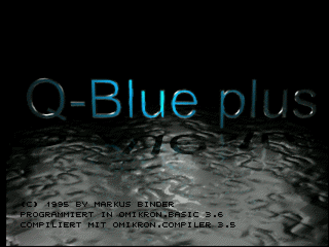 Large screenshot of Q Blue Plus
