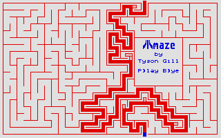Large screenshot of Amaze