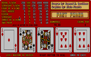 Large screenshot of Fast Poker