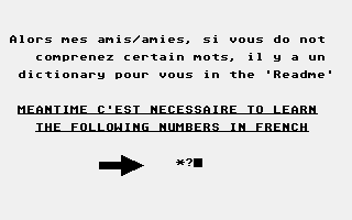 Large screenshot of French Sans Tears
