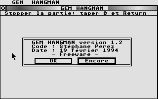 Thumbnail of other screenshot of Gem Hangman